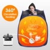 Smartmak Sauna Steamer Pot 2.6 L, Portable Steam Generator Set