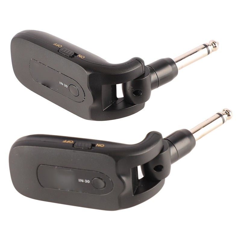 Wireless Guitar System Rechargeable Audio Transmitter Receiver for Electric Bass