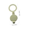 VILLFUL 5sets Peep Hole Cover Plate Door Peephole Cover Decorative