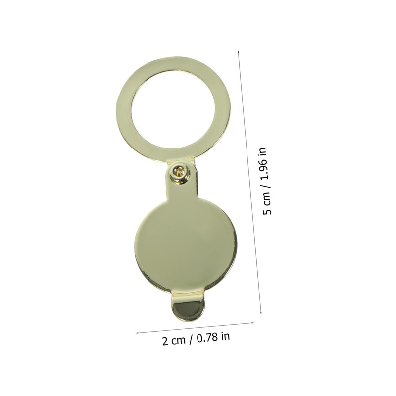 VILLFUL 5sets Peep Hole Cover Plate Door Peephole Cover Decorative