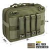 WYNEX Tactical Molle Admin Pouch of Laser Cut Design, Utility