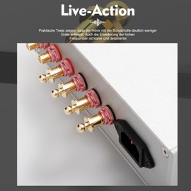Monosaudio Cinch-Geräuschstoppkappen, Staub- Und Korrosionsschutz, RCA Staubschutz Abdeckung Abschlusskappe Bezug Für HiFi Entsprechende Geräte-Equipment (8Pcs)