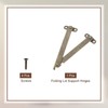 sourcing map 4" Folding Lid Support Hinges, Lift Up Stay