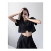 D.S Casual Short Top Camiseta Corta Solid