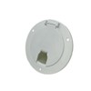 Rugged Trail Products RV White Power Cord Hatch Cover |