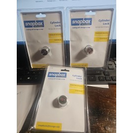 Chateau 3  S-B-480 EZ Cylinder Locks With 3 Keys - Mini Storage Lock