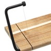 Artesà Acacia Wood Wire Cheese Slicer Board, 27 x 19