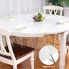 Clear PVC Table Protector, Clear Table Cover, Transparent Protect PE