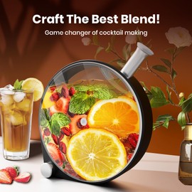 Porthole Infuser,Cocktail Bottles Infuser - Bottle Infusers For Cocktails, Teas, Coffee, Dressings, Lemonade, Vinegars - Cocktail Infusers - Stainless Steel - Fine Filter