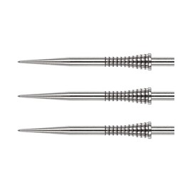 RED DRAGON Raptor GT Silver Effect Gripped Specialist Dart Points - 1 Set Per Pack