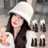 Granda Angora Bungeoji Wave Wig SD251139 Big Wave-Dark Brown ONE / 그란다 앙고라 벙거지 웨이브 물결 가발 SD251139 빅웨이브-진갈색ONE