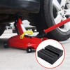 2pcs Car Lift Jack Stand Rubber Pads Square Slotted Frame