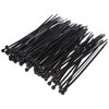 Perel Nylon Cable Ties Set 4.6 x 200 mm Black