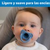 Dr. Brown's HappyPaci - Chupete para bebé, azul, azul claro,