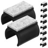 Gadpiparty 10pcs Silent U-Shaped Felt Pads for Furniture Non Slip