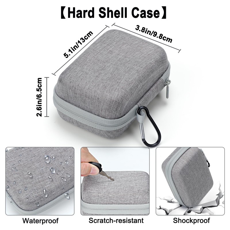 Jiusion Handheld Microscope Case for Carson MicroBrite Plus (MM-300) BNISE