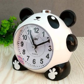 Olive-G Panda Cute Alarm Clock Table Clock Electronic Melody Light Type
