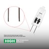 FENDITEK G4 12V 10W Halogen Light Bulbs with G4 Bi-pin