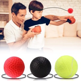 sinzau Reflex Ball Boxing Training Ball with Headband 3 Levels of Difficulty Speed Training