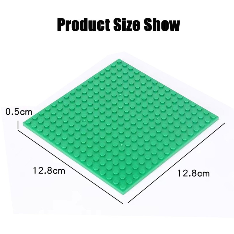 TUKNN Classic Base Plate, Building Plates Compatible, Rectangular Base Plates,