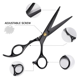 Hairdressing Scissors Set, 6.7 Inch Hair Cutting Scissors, Hair Scissors Thinning Scissors Set, Professional Hair Cutting Scissors for Women, Men, Children, Pets, Hairdressing Accessories for Hair and
