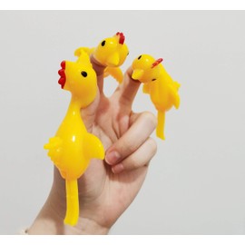 30 Pack Slingshot Chickens Rubber Chicken Flingers Stretchy Funny Christmas,Easter Chicks Party for Family Multiplayer Game.Christmas Games Favorite and Most Used Toy.