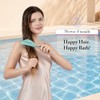 Cepillo para el cabello, paquete de 2, cepillos desenredantes curvos