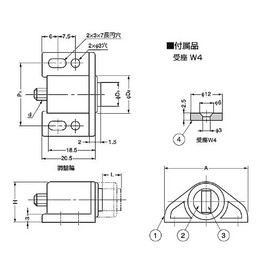sugatune工業 (Lamp) Magnetic Catch MS Notebook ms6wp