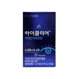 Chong Kun Dang Health iClear Lutein Zeaxanthin 500mg x 30 tablets / 종근당건강 아이클리어 루테인 지아잔틴 500mg x 30정