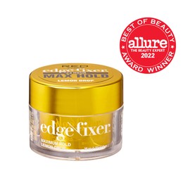 Red by Kiss Edge Fixer 24 Hour Maximum Hold Edge Wax No Flaking Biotin B7 Infused Hair Gel 1.01 fl.oz