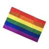ORFOFE Flag Cape Rainbow Cape Polyester Party Wear Easy Care