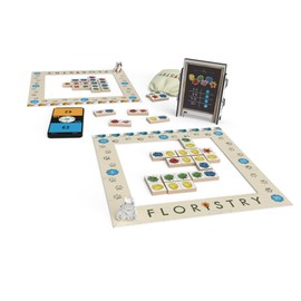 Floristry Board Game - Competitive Flower Auction & Storefront Design! Creative Strategy Game, Fun Family Game for Kids & Adults, Ages 10+, 2+ Players, 30 Min Playtime, Made by UP Games