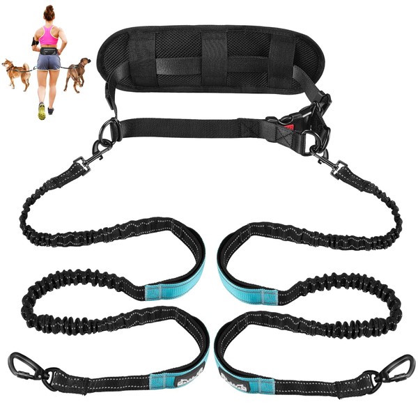Eyein Hands Free Dog Lead - Anti Pull Double Leash