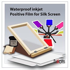 Transparency Film For Silk Screen 8.5" x 11" (Waterproof) 100 Sheets