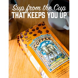 Ravens Brew Whole Bean 3 Peckered Billy Goat Blend,Dark Roast 12-Ounce Bags (Pack of 2)