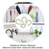 uxcell 16 Pack S Shaped Hooks Plastic Hanger for Kitchen