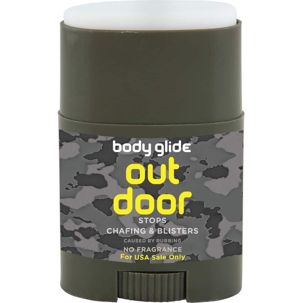 BodyGlide Outdoor Anti Chafe Balm, Camo, 0.8 oz (USA Sale Only)