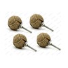 Maximus International's Jute Rope Door Knobs/Rope Knot Drawer Pulls and