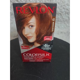 Revlon Colorsilk Beautiful Color Permanent Hair Color 42Medium Auburn Shelf Wear