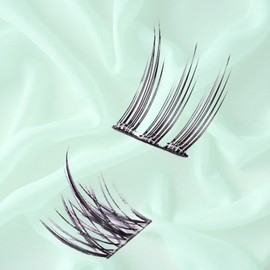 Natural Faux Portable Eye & Brow Extension Makeup Tool Type A (100 Pcs) 2ea