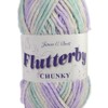 James C Brett Flutterby Chunky 100g Knitting Yarn - B58