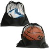 Leanockesa 2 Pack Extra Large Sports Ball Bag, Mesh Soccer