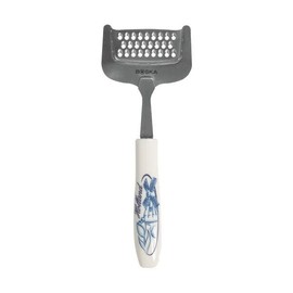 Boska Käsereibe Delfter Blau/typisch niederländisch/Keramik/Edelstahl/Weiß/Blau/Silber / 200 x 75 x 20 mm