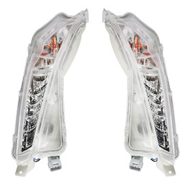 GXYWADY 2 Pcs Daytime Running Fog Lamps Turn Signal Light Replacement for Camry XSE XLE 2015-2017