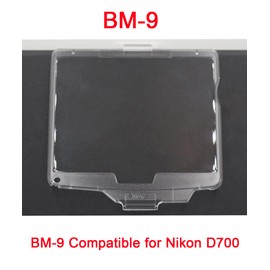 FANZR Screen Protective Cover Compatible for Nikon D700 Camera (BM-9), Transparent ABS Anti-Scratch Screen Protector (2 Pack)