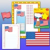 Flag Stationery Set - includes Notepad, Paper, Stickers and Incentive