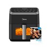 Midea Air Fryer 5.5 Quart with See-Thru Window, Heatexpress Rapid