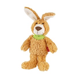SIGIKID 43319 Huberto Hummeltal Rabbit XS, Cuddly Toy, Soft Toy, Podcast Hero, from 3 Months