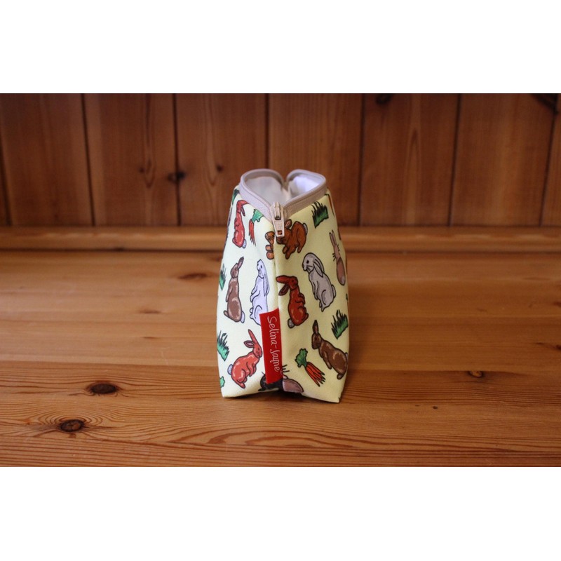 Rabbits Cosmetic Bag by Selina-Jayne