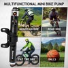 BUCKLOS Mini Bike Tire Pump Portable for Mountain Road Bikes